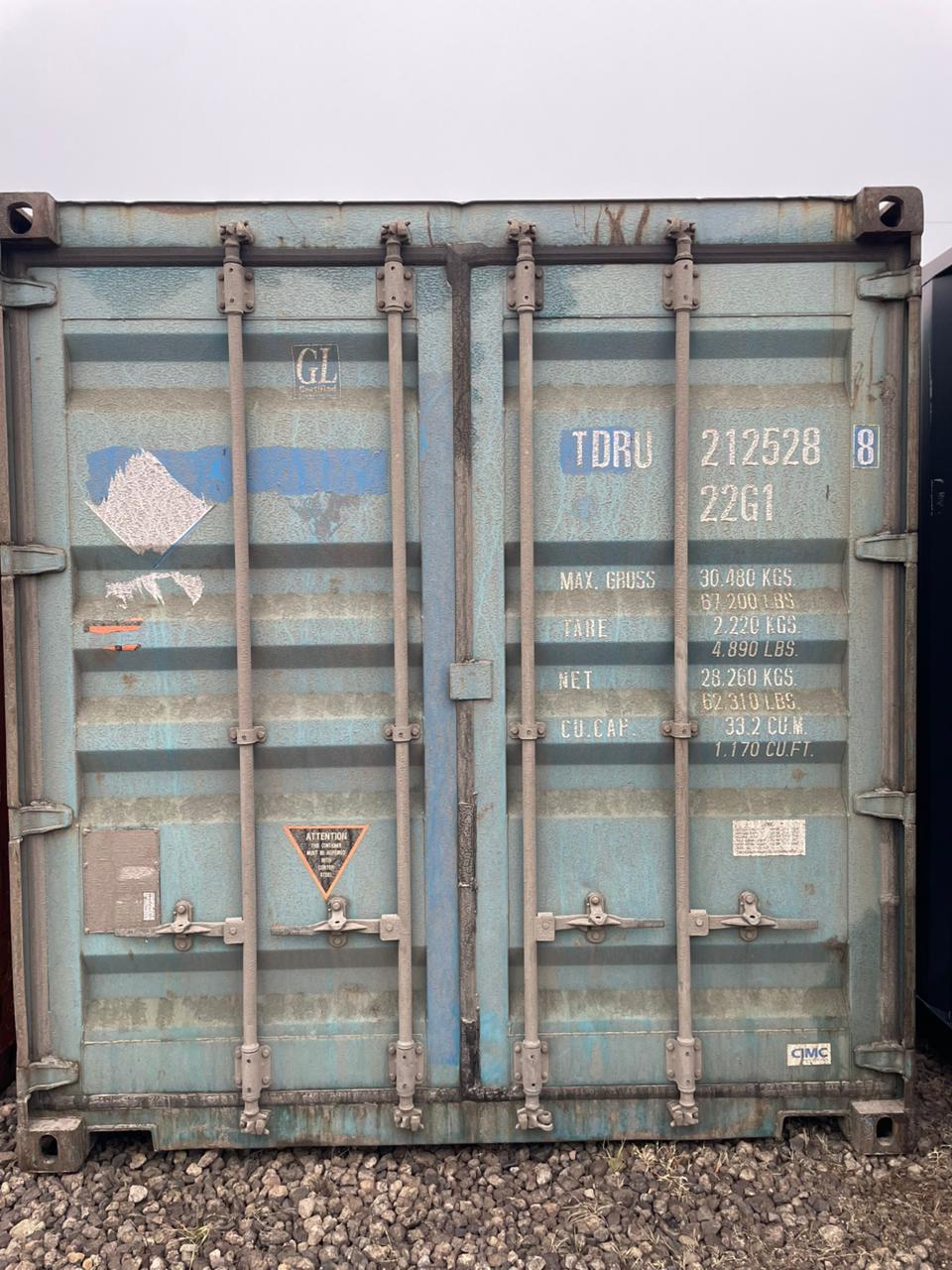 Морской контейнер TDRU2125288